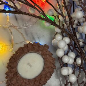 Δοχείο πορσελάνης κουκουνάρι - Image 4