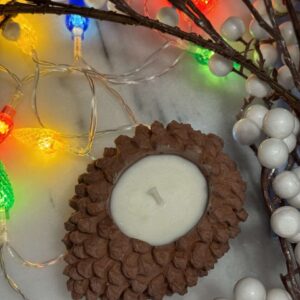 Δοχείο πορσελάνης κουκουνάρι - Image 6