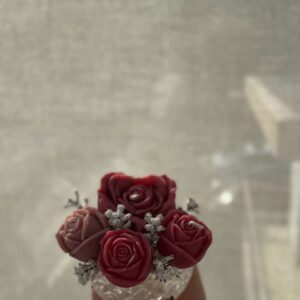 Mini κέρινη σύνθεση σε γυάλινο βαζάκι - Image 9