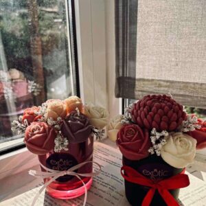 Κέρινη σύνθεση σε γυάλινο δοχείο - Image 4