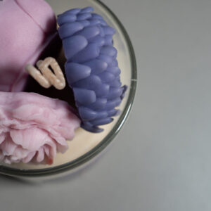 Flower peony candle - Image 3