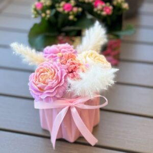Pink peony bouquet - Image 3