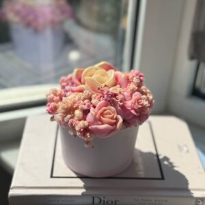 Pink rose bouquet - Image 3