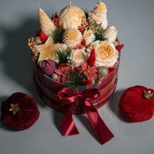 Gingerbread Dream – Χριστουγεννιάτικη Κέρινη Σύνθεση - Image 3