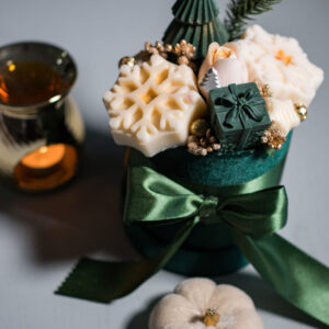 Emerald Noel – Χειροποίητη Αρωματική Κέρινη Σύνθεση Χριστουγέννων - Image 4