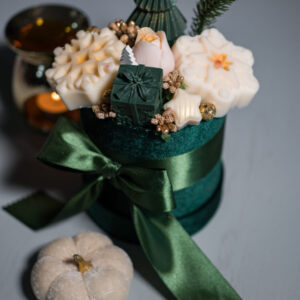 Emerald Noel – Χειροποίητη Αρωματική Κέρινη Σύνθεση Χριστουγέννων - Image 5