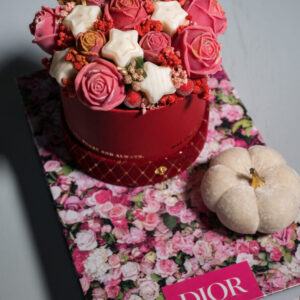 Roses & Stars Glow – Αρωματική Κέρινη Σύνθεση Χριστουγέννων - Image 5