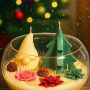 Festive Forest Candle Globe- Χριστουγεννιάτικη γυάλα με αρωματικό κερί