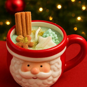 Santa Mug Candles- Χριστουγεννιάτικα κεράκια σε κούπες - Image 4