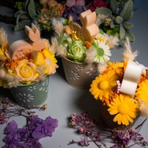 Κέρινη Πασχαλινή σύνθεση- Easter Blossom Harmony - Image 13