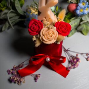 Κέρινη σύνθεση Easter Blossom Bunny - Image 6