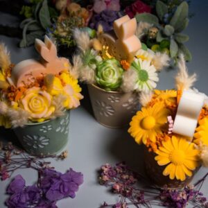 Κέρινη Πασχαλινή σύνθεση- Easter Blossom Harmony - Image 14