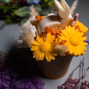 Κέρινη Πασχαλινή σύνθεση- Easter Blossom Harmony - Image 3