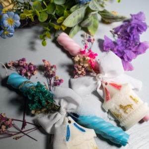 Λαμπάδα Baby Blue Carousel - Image 4