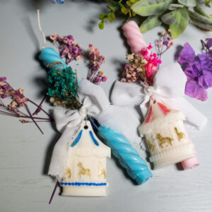 Λαμπάδα Baby Blue Carousel - Image 6