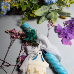 Λαμπάδα Baby Blue Carousel