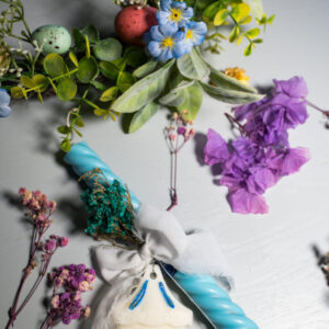 Λαμπάδα Baby Blue Carousel - Image 3