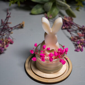 Προσωποποιημένο Πασχαλινό Κεράκι- Bunny Glow Dome - Image 9