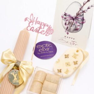 Golden LV set- Πολυτελές πασχαλινό σετ δώρου