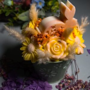 Κέρινη Πασχαλινή σύνθεση- Easter Blossom Harmony - Image 9