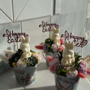 Bunny Blossom – Κέρινη Πασχαλινή Αρωματική Σύνθεση - Image 3